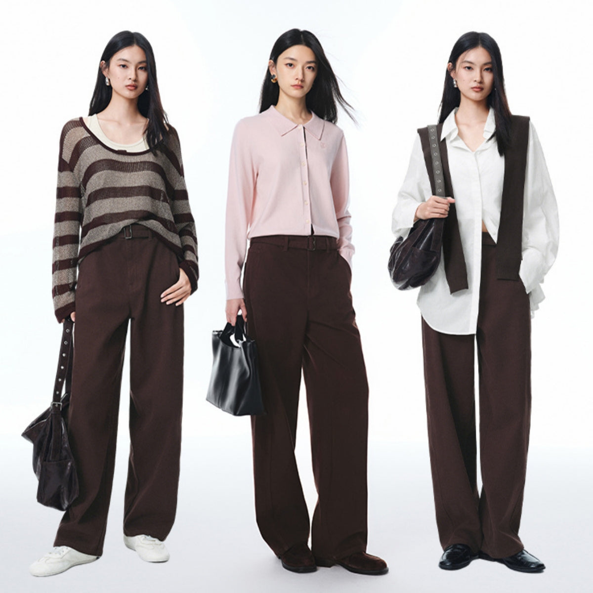 Women's High-Waist Wide-Leg Jeans