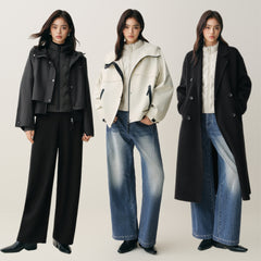 Women's Cropped Slim-Fit Down Jacket