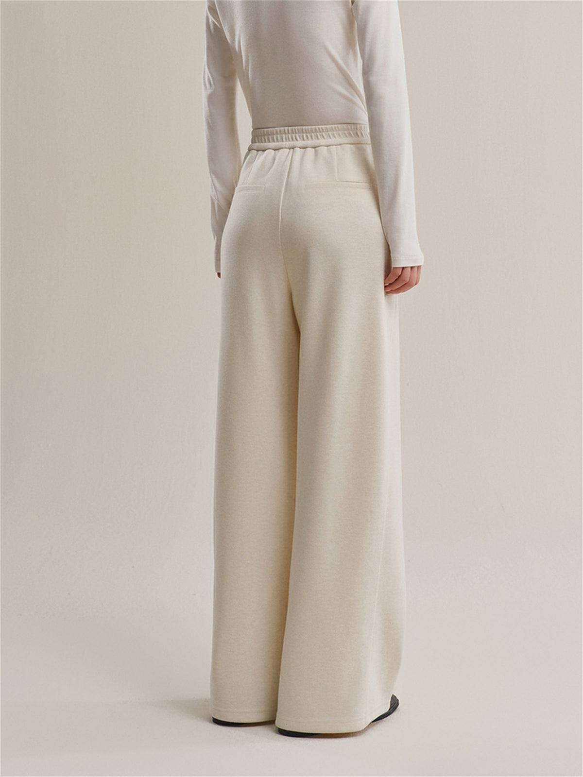 Women's High-Waist Wide-Leg Sweatpants