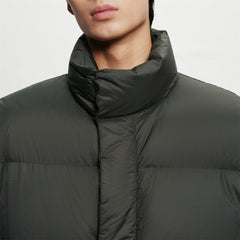 Men's Oversized Solid Down Vest