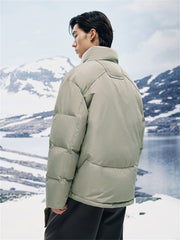 Men's Oversized Deconstructed Puffer Jacket