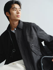 Men's Allover Jacquard Padded Jacket