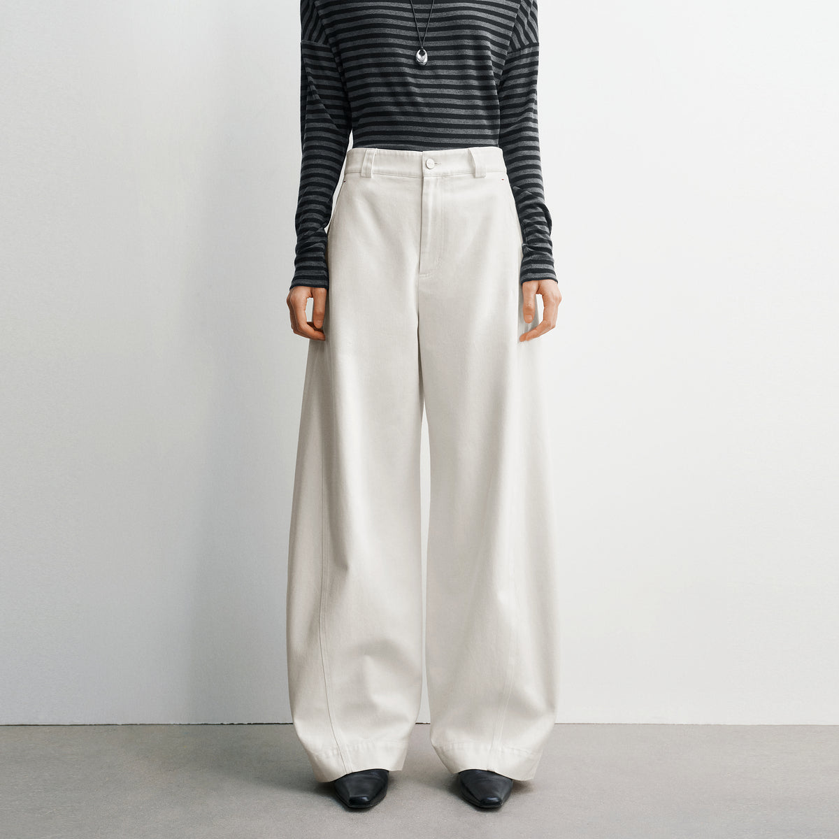 Women's Basic Oversized Banana Pants