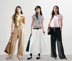 Women's Basic Cropped T-Shirt