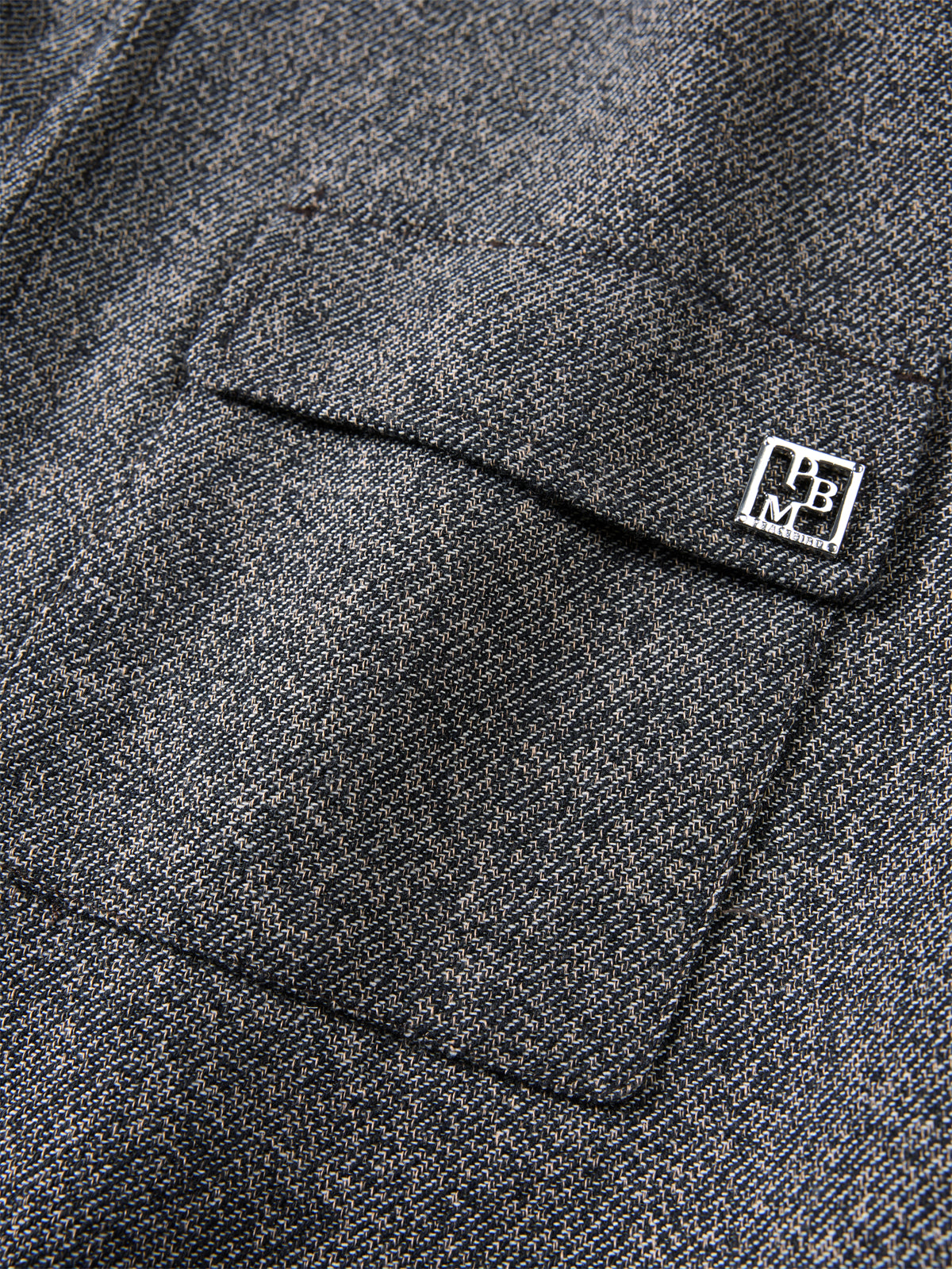 Men's Tweed-Inspired Overshirt