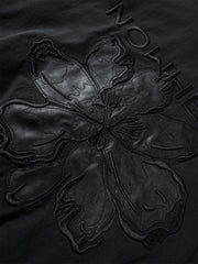 Men's Down Jacket with 3D Back Embroidery