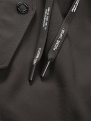 Men's Cargo-Style Pleated Parachute Pants