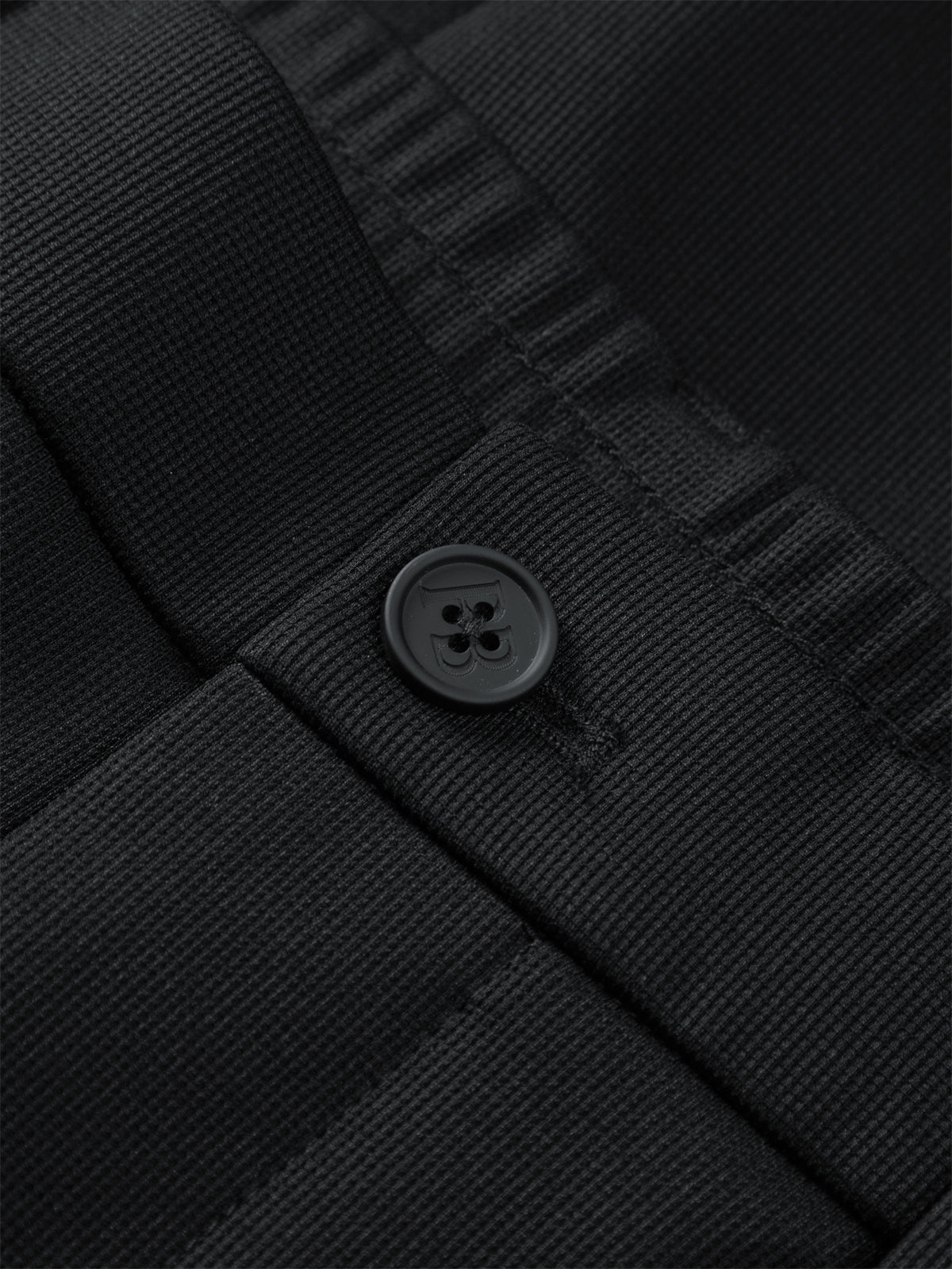Men's Basic Textured Waffle Pants