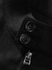 Men's Textured Jacquard Commuter Jacket