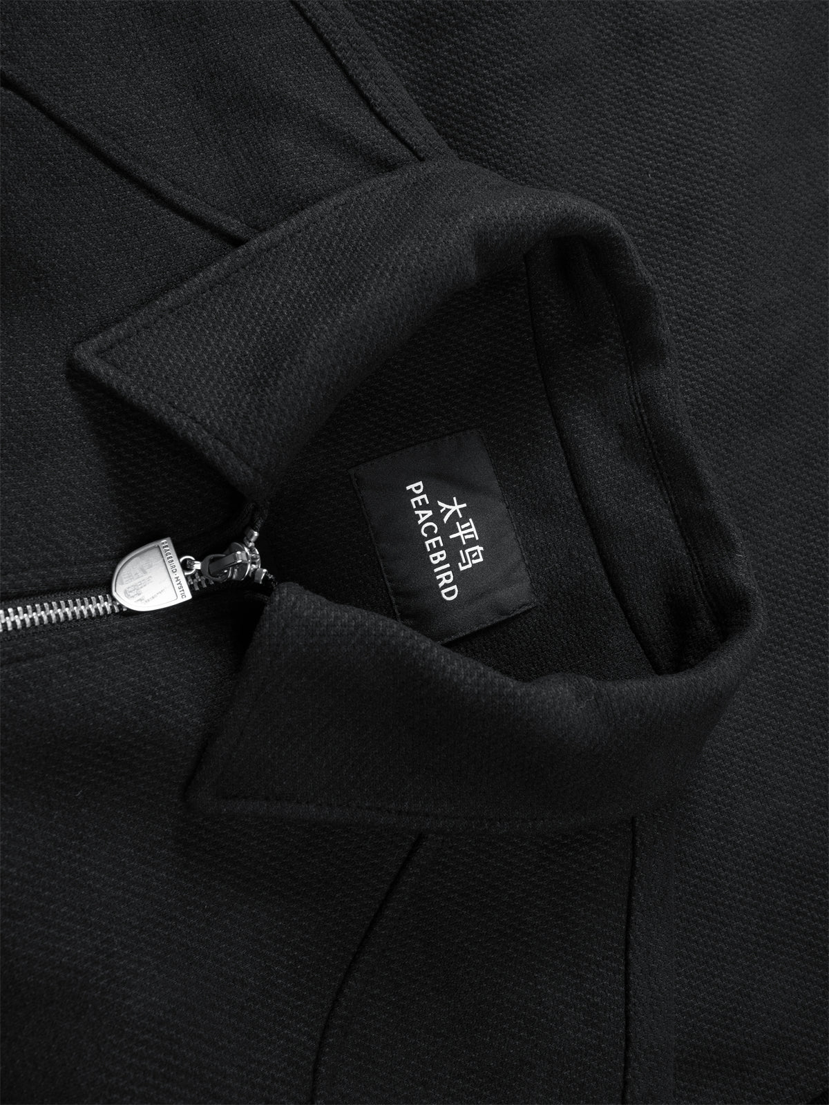 Men's Chenille Tonal Panel Jacket