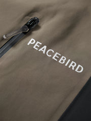 Men's Contrast-Panel Hooded Jacket