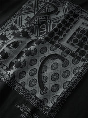 Men's Heavyweight Printed Embroidered T-Shirt