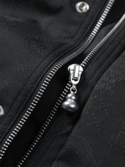 Men's Allover Jacquard Padded Jacket