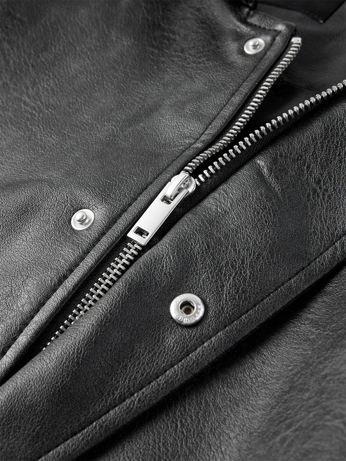 Men's Oversized PU Jacket