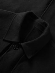 Men's Double-Face Trench-Style Coat