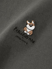 Men's Cooling Polo Shirt with Chest Embroidery