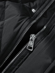 Men's Down Jacket with Corduroy Collar