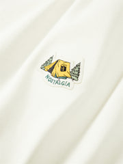 Men's Relaxed-Fit Cotton T-Shirt with Embroidery