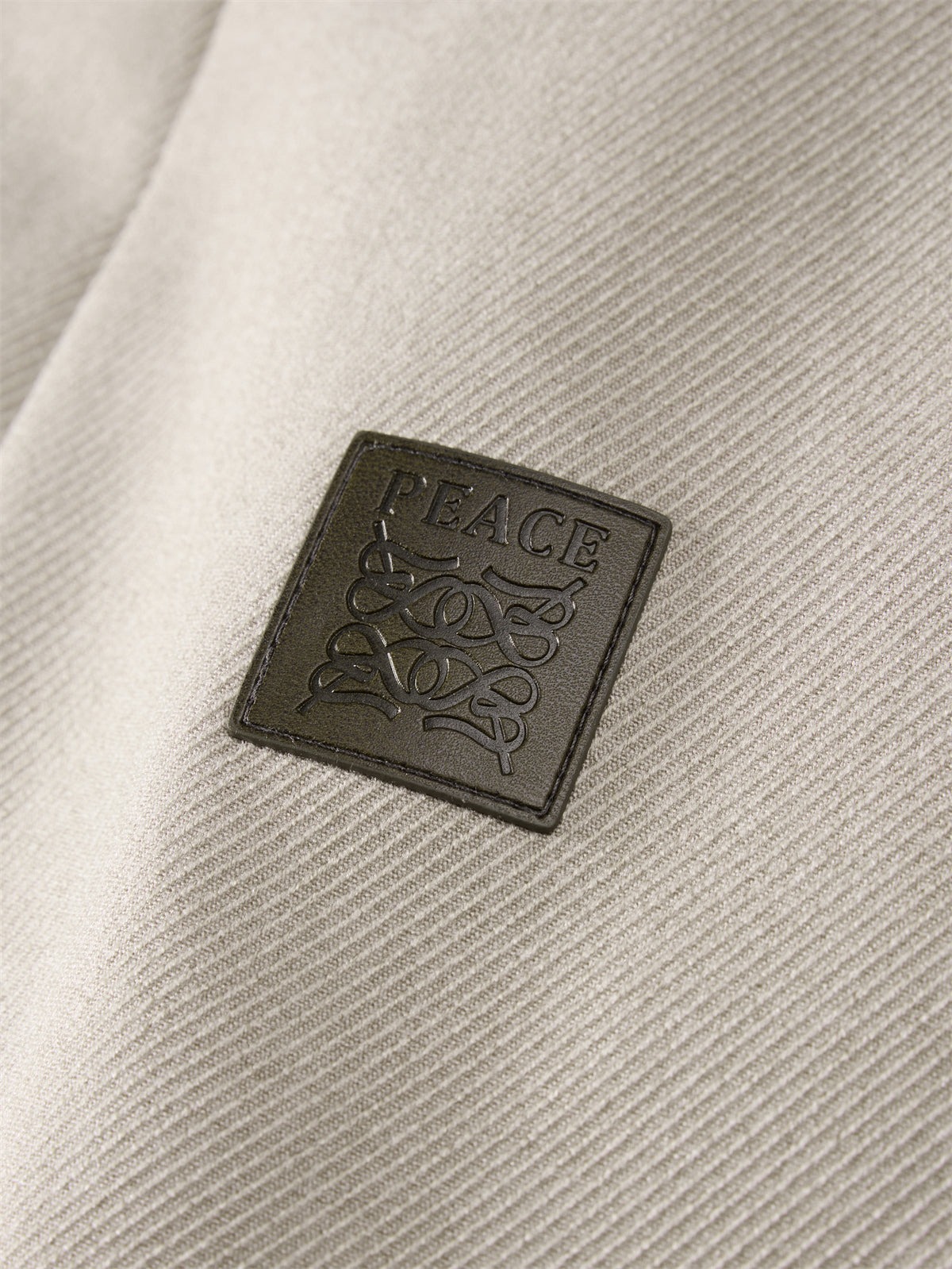 Men's Utility Down Jacket with Contrast Details