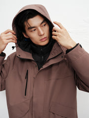 Men's Hooded Utility Outdoor Jacket