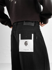 Men's Black Gradient Tencel Jeans