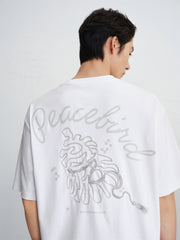 Men's Embroidered Graphic T-Shirt