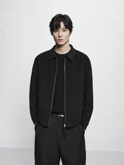 Men's Lightweight Double-Face Wool Jacket