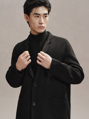 Men's Double-Faced Wool Coat