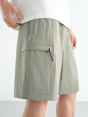 Men's Lightweight Utility Patch Pocket Shorts