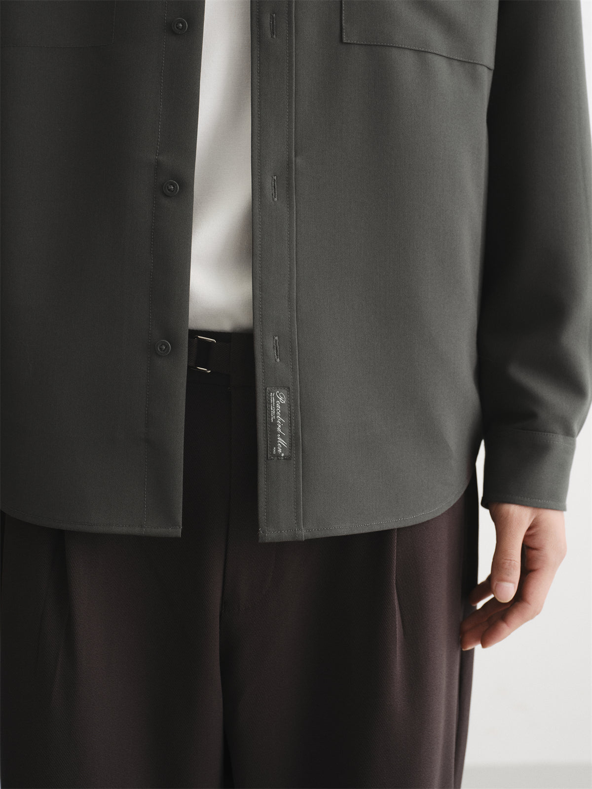 Men's Solid Utility Shirt