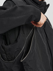 Men's Stand-Collar Zip-Detail Down Vest