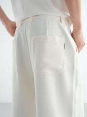 Men's Solid Drawstring Waist Sweatpants