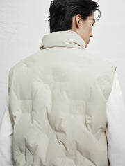 Men's Embossed Down Vest