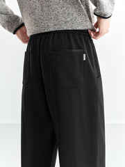 Men's Embroidered Straight-Leg Pants