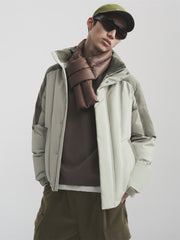 Men's Colorblock Puffer Jacket