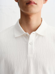Men's 3D Jacquard Polo Shirt