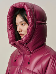 Women's Oversized Glossy Goose Down Jacket