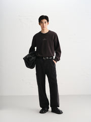 Men's Black Gradient Tencel Jeans