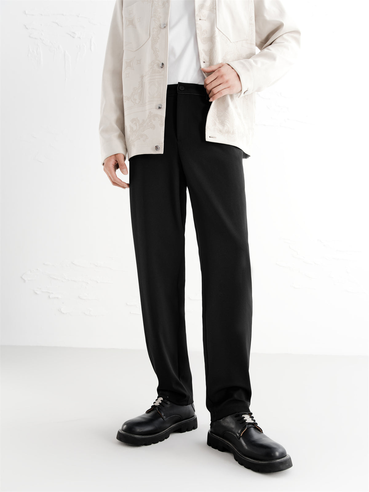 Men's Stretch Tapered Casual Pants