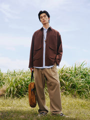 Men's Utility Shirt with Large Pockets