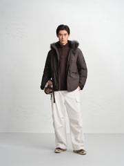 Men's Outdoor Ultra-Warm Goose Down Parka