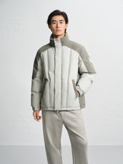 Men's Colorblock Puffer Jacket