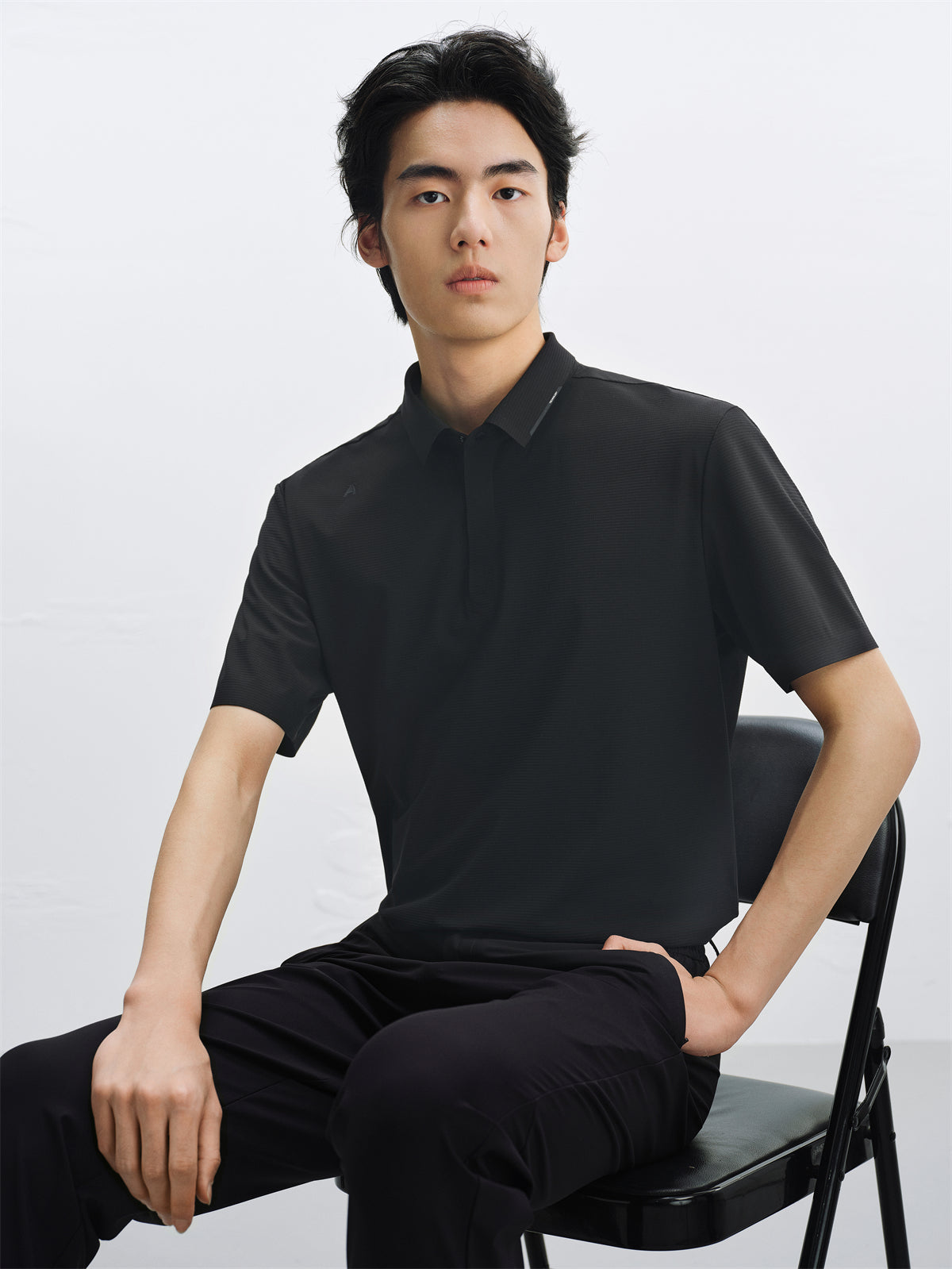 Men's Bonded Knit Polo Shirt