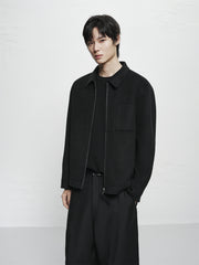 Men's Lightweight Double-Face Wool Jacket