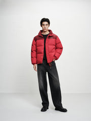 Men's Water-Repellent Tonal Puffer Jacket