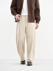 Men's Relaxed Curved-Leg Sweatpants
