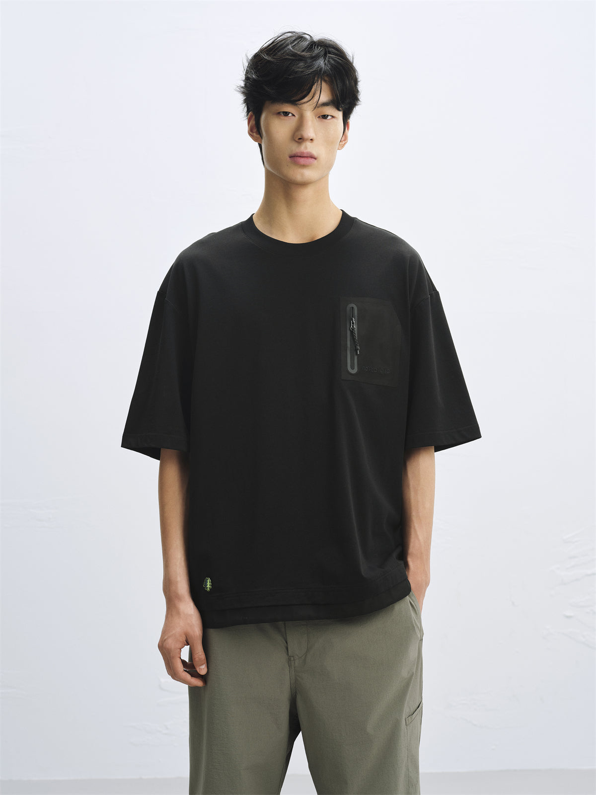 Men's Utility Pocket Oversized T-Shirt