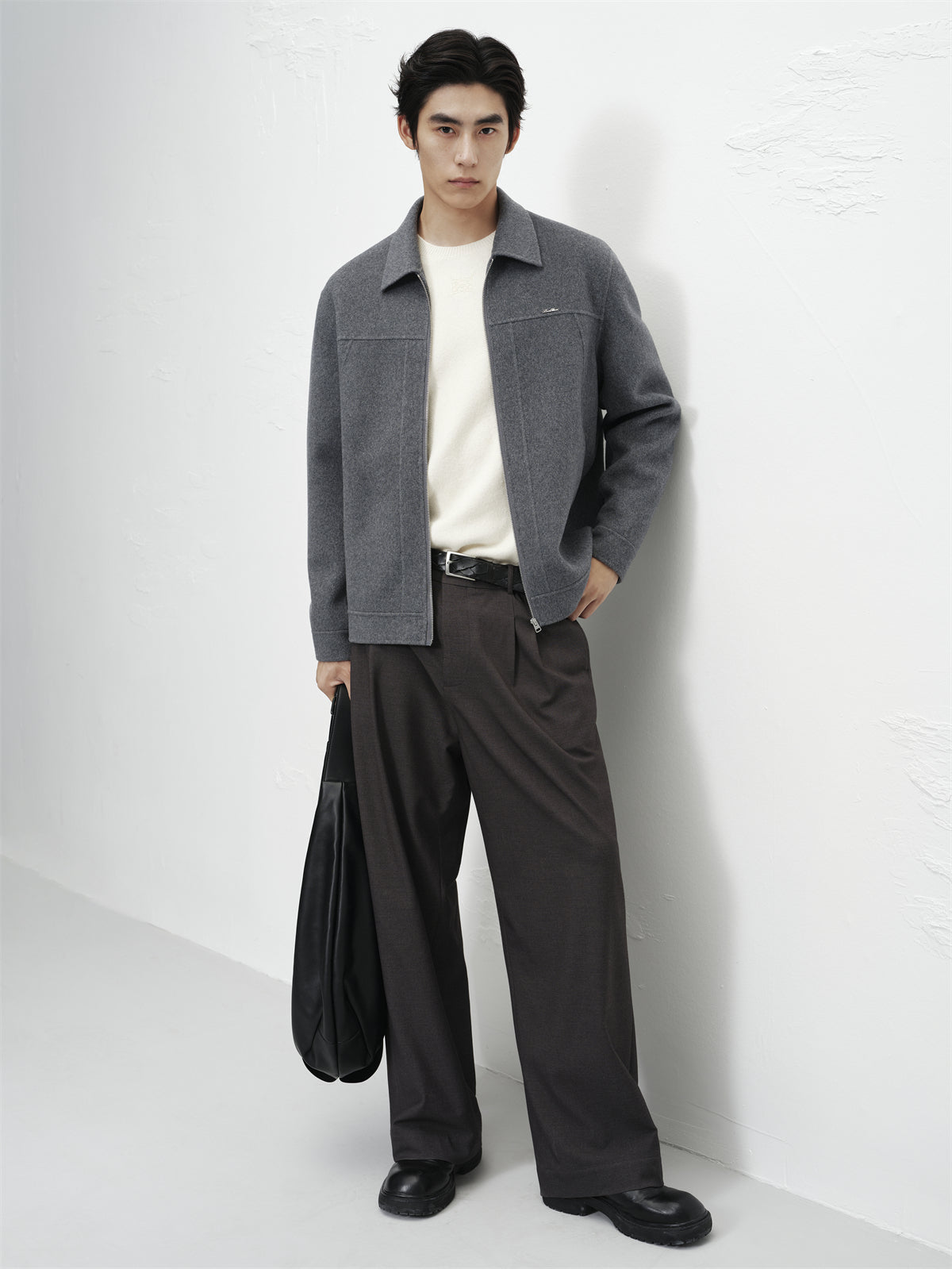 Men's Wool-Blend Commuter Jacket