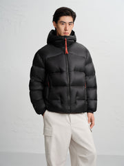 Men's Hooded Thermal Goose Down Jacket