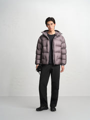 Men's Oversized Thermal Hooded Goose Down Jacket
